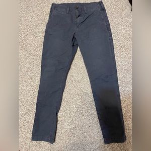 American Eagle Slim Flex Lived-in Khaki Pant- Dark Blue 30x30